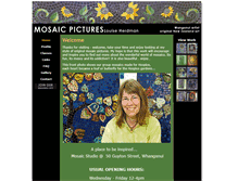 Tablet Screenshot of mosaicpictures.co.nz